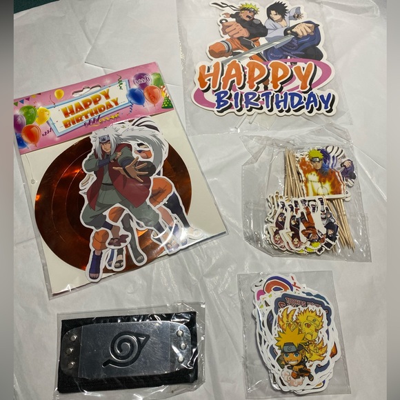 Anime birthday party set - Picture 2 of 4